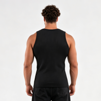 Débardeurs de musculation de haute qualité pour hommes, col carré, compression, vente en gros