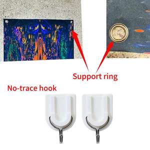 Tapiz Reactivo a los Rayos UV, Decoración Psicodélica para Fiestas o Habitaciones, Brilla en la Oscuridad - Product Image 3