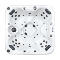 Jacuzzi de Lujo con 38 Jets y Calefacción de Temperatura Constante, Acrílico, Independiente, para Exteriores, Spa de Hotel