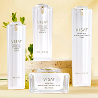 Kit de Soins Visage Éclaircissant aux Herbes Marque Blanche, au Beurre de Karité et Acide Hyaluronique, Personnalisable, Anti-Âge, Hydratant, OEM/ODM