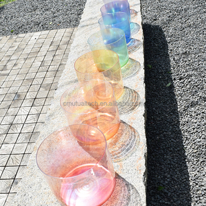 Q're ลูกกวาดจักรวาล/เยลลี่สีใสบริสุทธิ์99.99% ควอตซ์คริสตัลร้องเพลงความถี่432เฮิรตซ์/440เฮิร์ตการรักษาเสียงที่มีสีสัน - Product Image 1