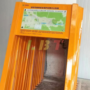 Poteaux de signalisation en fibre de verre pour métro, 1000 mm, IP65, piquets de sécurité routière en PRV pour la protection des routes - Product Image 3