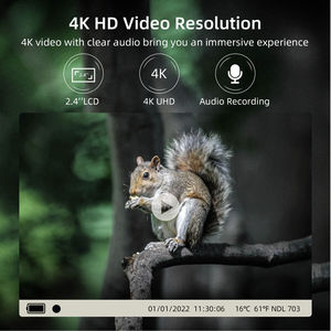 Caméra de chasse extérieure WiFi812Pro 4K 30MP avec vision nocturne infrarouge invisible et application de suivi photo - Product Image 6