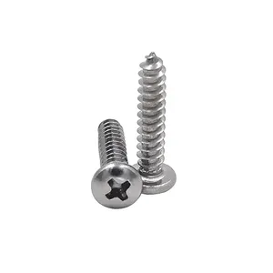 M2 M6 Custom Micro Mini Fasteners Bolts Nuts Euro Truss Head Stainless Steel Self Tapping Standoff Cabinet Screw 304 For Plastic