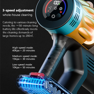 Aspirateurs 550w 45pka avec batterie amovible offrant jusqu'à 55 minutes d'autonomie, 3 modes réglables et pièces détachables Stick V20 - Product Image 3