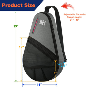 <span class=keywords><strong>Padel</strong></span> Rackets Bag Mochila <span class=keywords><strong>Padel</strong></span> Racquet Bolsa de almacenamiento con bolsillo de malla TINYAT logo - Product Image 2