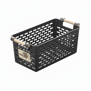 Cesto portaoggetti nero fantasia - Product Image 1