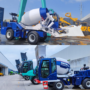 Nhỏ TRỘN BÊ TÔNG Xe Tải Tự tải 0.5 /2 / 3.5 / 4 / 5.5 / 6.5 mét khối trộn xi măng xe tải trộn bê tông xe tải Mini - Product Image 3