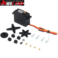Power HD 1501mg 60g Hochdrehmoment-Analog-Roboterarm-Servo mit Vollmetallgetriebe 17kg RC-Boot-Teile RC-Auto Flugzeug Kletterfahrzeug