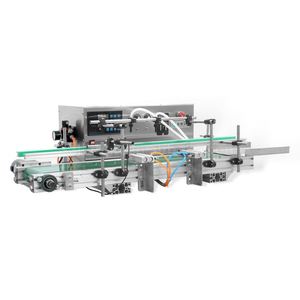 Desktop Conveyor Liquid Quantitative Filling Machine Conveyor Belt Smart Filler Two Heads Batch Production Water Injector - Product Image 4