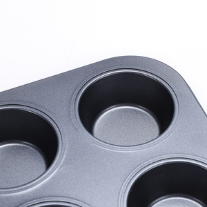 12-Hole And 6-Hole Muffin Mold Non-Stick Cake Pan For Baking Cupcakes And Egg Tarts - Product Image 3