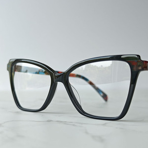 Monturas de Gafas de Ojo de Gato, Acetato, Montura Completa, Gafas Ópticas de Moda para Adultos - Product Image 1