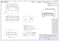 Connecteur Soulin 2.0mm à pas droit, à boucle, en laiton, pour carte de circuit imprimé, micropositionneur, IP54, pour l'industrie des semi-conducteurs