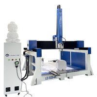 Machine de fraisage CNC à 4 axes rotatifs pour moules en mousse de polystyrène EPS, très vendue à Jinan
