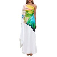 Robe longue imprimée élégante et tendance pour femme, style européen et américain, nouvelle collection été 2026, vente en gros sur mesure