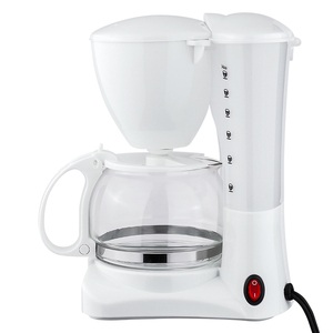 Cafetière goutte à goutte blanche de 0,6 L domestique supérieure 6 tasses au <span class=keywords><strong>prix</strong></span> d'usine pour le café à la maison et au bureau - Product Image 1