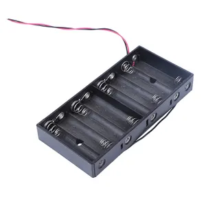 8AA Battery Holder/Case/Box With Wire