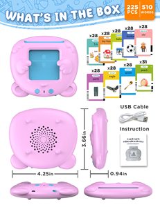 Từ nhìn nói THẺ <span class=keywords><strong>FLASH</strong></span> cho trẻ mới biết đi, đồ chơi trị liệu ngôn ngữ tự kỷ, trò chơi từ vựng bỏ túi cho đồ chơi học Tập Giáo Dục - Product Image 2