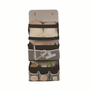 Multi Layer Fabric Minimalist Modern Three-dimensional Hanging Storage <b>Box</b> for Doors, <b>Wardrobe</b>, Underwear Bookshelf, Dormitory - Product Image 5
