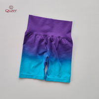 Articles en gros Gradient Tie Dye Shorts de sport pour femmes Filles Shorts de sport personnalisés Pour Hommes