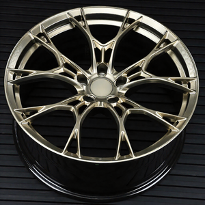 Jantes forgées 5X112 5X120 concaves en alliage pour voitures de course, pour BMW M3 M4 M5 <span class=keywords><strong>Mercedes</strong></span> AMG Audi <span class=keywords><strong>RS</strong></span>, 18 19 20 21 pouces, jantes chromées - Product Image 2