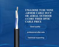 Cables de Comunicación de Fibra Óptica Aérea FTTH Drop ADSS, Fibra Óptica ADSS 200m 48FO, Cable Óptico de 12, 24, 96 Hilos G652D 4KM 15km