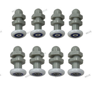 Badezimmer Kunststoff Duschraum Rad rolle Glass chiebe dusch türen Exzenter räder - Product Image 2