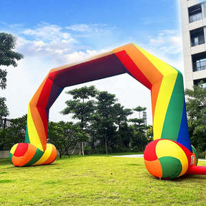 Arcos Inflables Portátiles para <span class=keywords><strong>Publicidad</strong></span> 2025, Línea <span class=keywords><strong>de</strong></span> Meta y Salida, Eventos Deportivos, Patrocinadores <span class=keywords><strong>de</strong></span> Carreras, Arco Inflable para Exteriores - Product Image 1