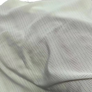 100% <span class=keywords><strong>Polyester</strong></span> Độ Đàn Hồi Thấp 160G Thể Thao Kem Chống Nắng Găng Tay Găng Tay Với Thoáng Khí Chim Của Mắt Gián Điệp Net Mô Hình Thuốc Nhuộm - Product Image 5