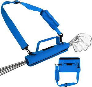 Bolsa de golfe leve com bolsas para homens, mulheres e crianças, portátil para treino de corrida, mini bolsa com bolsas para golfe - Product Image 3