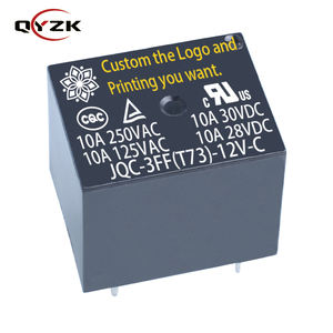 继电器hjr-3ff-s-h机电图5针微型24dc 24v 12v继电器dc spdt 24vdc dc方糖T73继电器 - Product Image 6