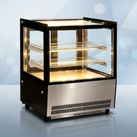 Vitrine Réfrigérée Commerciale Électrique à Haute Efficacité et Silencieuse pour Desserts, Idéale pour Cafés et Magasins – Promotion Exceptionnelle