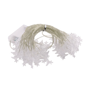 Guirnalda <span class=keywords><strong>de</strong></span> Luces LED <span class=keywords><strong>de</strong></span> Interior <span class=keywords><strong>de</strong></span> 3 Metros con 20 LED, IP20, Plástico, con Forma <span class=keywords><strong>de</strong></span> Estrella y Luna, Decoración para Eid al Fitr Mubarak y Ramadán Karim - Product Image 6