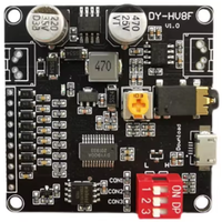 Módulo de Reproducción de Voz DY-HV20T con Descarga USB, Disparadores IO de Control de Puerto Serie UART y Decodificación de MP3