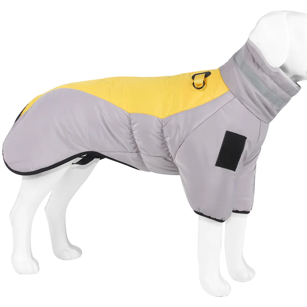 Chaqueta para perros ajustable, a prueba de viento, capa impermeable en general, abrigos para clima frío para perros grandes