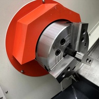 Centre de tournage CNC avancé TCK50A, broche A2-8, tour CNC incliné de précision taïwanaise avec tourelle à 12 postes