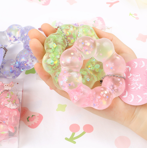 Pulsera de Maltosa Suave Sensorial Antiestrés, Juguete Sensorial Blandito de Cristal para Aliviar el Estrés para Niños y Niñas de 5 a 7 Años - Product Image 2