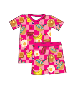 Baby-Strampler Unisex Bedruckt Kurzarm Zwei-Wege-Reißverschluss Waschbare Bambus-Babykleidung Mystery Pyjama-Box-Sets Versandfertig - Product Image 2