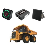 Système de radar Pwas, système d'avertissement de proximité pour camions miniers lourds
