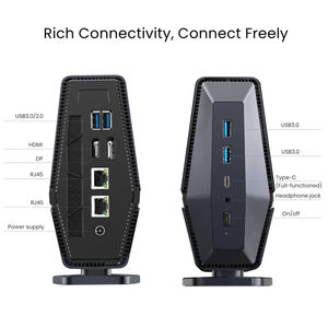 Nuevo Mini <span class=keywords><strong>PC</strong></span> Empresarial con IA VX6 AMD Ryzen 7 8845HS OEM al por Mayor, con Pantalla LCD, LAN Dual de 2.5G, DDR5, <span class=keywords><strong>PC</strong></span> de Escritorio <span class=keywords><strong>para</strong></span> Oficina Empresarial - Product Image 6