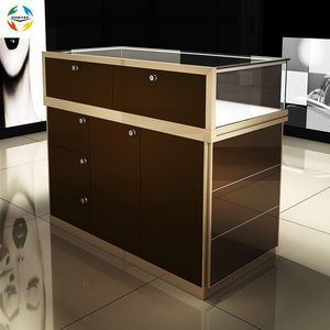 <span class=keywords><strong>Armoire</strong></span> de rangement multifonctionnelle haut de gamme, <span class=keywords><strong>vitrine</strong></span> à bijoux avec porte coulissante en verre trempé, éclairage LED, robuste - Product Image 6