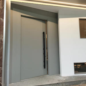 باب أمان مضاد للرصاص من الفولاذ المقاوم للصدأ ، باب غير قابل للصدأ على الطراز الكوري - Product Image 6