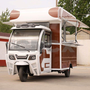 Chariot alimentaire pour gaufres et thé boba avec prise électrique pour placement en kiosque de centre commercial intérieur - Product Image 3