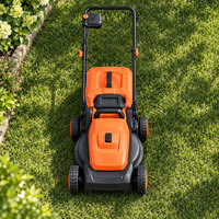 Tondeuse à gazon électrique tondeuse pour coupe d'herbe avec moteur sans balais 1200W pour coupe d'herbe dans jardins résidentie