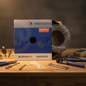 Cavo di Rete Cat6A STP Schermato in Rame Nudo Solido 1000ft/305m 23AWG per Esterni, Prodotto in Cina - Product Image 5