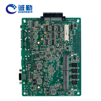 Carte mère d'ordinateur PCI-E x4 à double port réseau Piesia avec processeur Intel 7e génération et emplacement pour carte SIM RAM DDR4