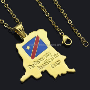 การออกแบบขายส่งอินเดียตุรกีคองโกแอฟริกาของที่ระลึกสร้อยคอเครื่องประดับที่กําหนดเอง - Product Image 3