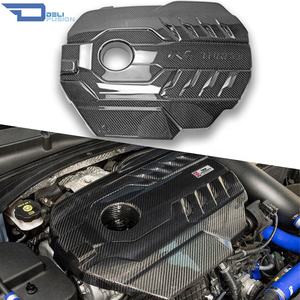 Cache-moteur en fibre de carbone pour Hyundai G4KH / Theta II 2.0 Turbo GDI (compatible avec Elantra N / i30 N / Kona N / Veloster N) - Product Image 1