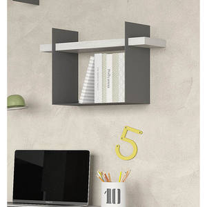 ESTANTE DE PARED GALLERY WALL, 53 CM, ROBLE NÓRDICO Y GRIS - Product Image 1