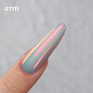 Poudre Chrome pour Ongles YOKEFELLOW GleamTap GT111, Nouvelle Formule Améliorée avec Design Coussin, Effet Aurore pour la Décoration des Ongles - Product Image 6